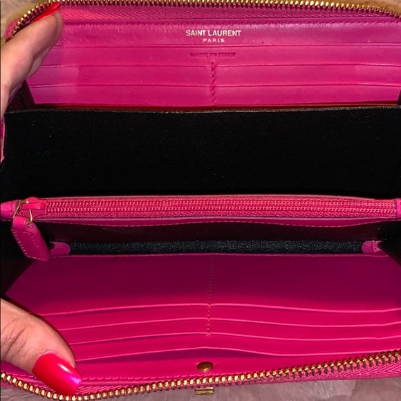 Saint Laurent Y zip around wallet - Picture 3 of 4